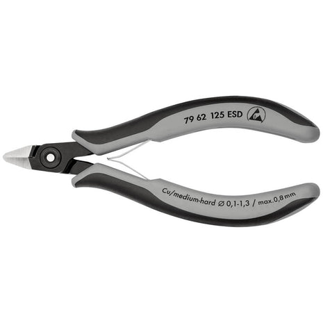 KNIPEX cortador lateral electrónico de precisión longitud 125 mm forma 6 (4000810841)