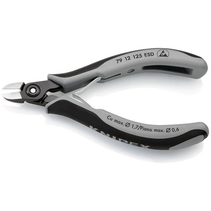 Fresas diagonales para electrónica de precisión KNIPEX, longitud 125 mm ( 4000795064 )