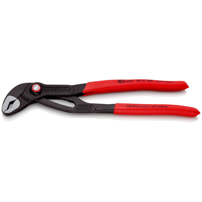 KNIPEX Cobra(R) Alicates para bombas de agua Longitud 250 mm Anchura de sujeción 46 mm ( 4000795309 )