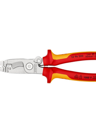 KNIPEX Alicates para instalaciones eléctricas longitud 200 mm VDE (4000811006)