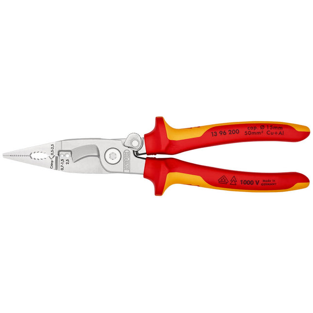 KNIPEX Szczypce do instalacji elektrycznych długość 200 mm VDE ( 4000811006 )