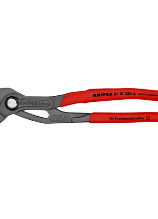 KNIPEX Pince pour colliers de serrage  long. totale 250 mm capacité max. 70 mm ( 4000795286 )