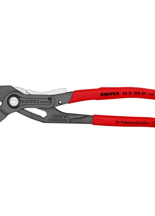 KNIPEX Szczypce zaciskowe do taśm sprężynowych Długość całkowita 250 mm Pojemność maks. 70 mm ( 4000795336 )