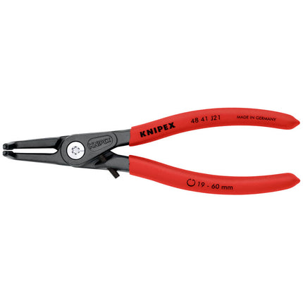 KNIPEX Alicates de precisión para anillos de seguridad J 21 para agujeros Ø 19 - 60 mm (4000810868)