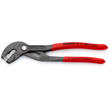 KNIPEX Alicates para banda elástica Longitud total 180 mm Capacidad máx. 50 mm ( 4000810356 )