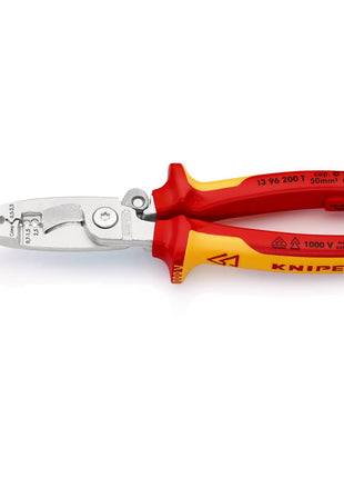 KNIPEX Pince d'installation électrique  longueur 200 mm VDE ( 4000810294 )