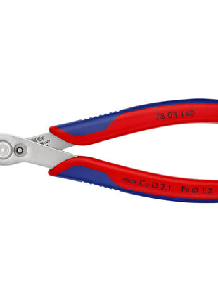 Cortador lateral electrónico KNIPEX Super-Knips® INOX longitud 140 mm (4000810337)