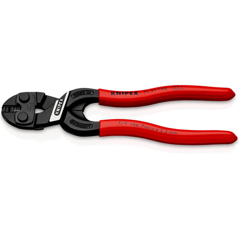 Kompaktowe obcinaki do śrub KNIPEX CoBolt(R) długość 160 mm powłoka z tworzywa sztucznego ( 4000810091 )