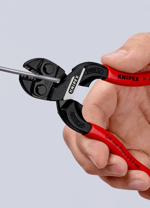 KNIPEX cortapernos compacto CoBolt® longitud 160 mm cubierta de plástico (4000810091)