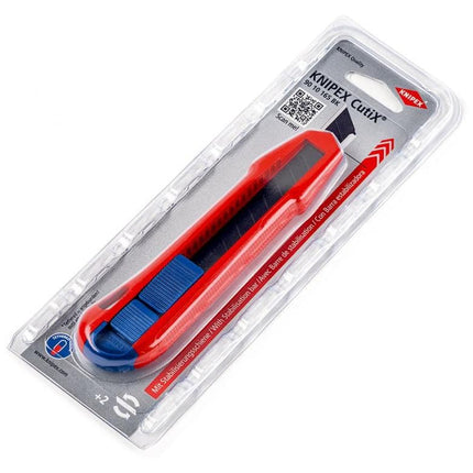 KNIPEX cutter knife CutiX(R) blade width 18 mm length 165 mm ( 4000818382 )