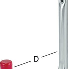 VORMANN gancio a parete a U senza rivestimento in gomma Sporgenza 114 mm ( 3000273041 )