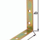 Sedia GAH ad angolo lunghezza 150 x 150 mm larghezza 25 mm spessore 3 mm ( 8001552196 )