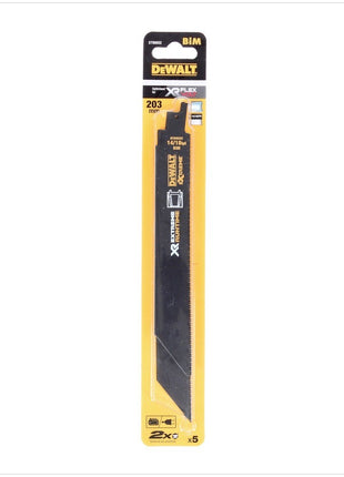 DeWalt DT 99552 Säbelsägeblatt Metall 203 mm 5 Stück - Toolbrothers