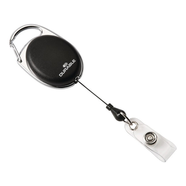 DURABLE badge holder with press stud loop ( 9000483355 )