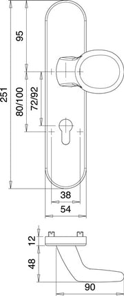 EDI Schutzgarnitur METIS 8721/0272 Edelstahl EST ( 3000261293 )