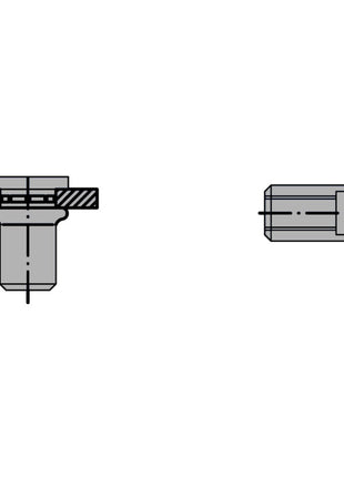 Tuerca remachable GESIPA Vástago remachable PolyGrip® dxl 9 x 18 mm M6 (4000813823)