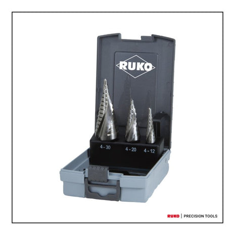 RUKO Jeu de forets étagés Ø 4-12/4-20/4-30 mm ( 4000601746 )