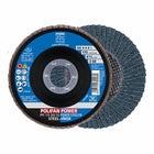 Arandela dentada PFERD POLIFAN Z SG POWER STEELOX Ø 125 mm grano 60 (4000842587)