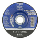 Disco de desbaste PFERD SG STEEL D125xS7.2mm ( 4000842705 )
