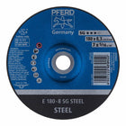 Disco de desbaste PFERD SG STEEL D180xS8.3mm ( 4000842051 )