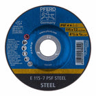 Disco de desbaste PFERD PSF STEEL D115xS7.2mm ( 4000842650 )