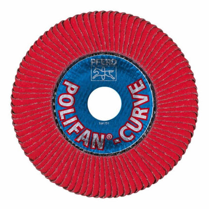 Disco de láminas PFERD POLIFAN CO SGP CURVE STEELOX Ø 125 mm granulometría 60 CURVE ( 4000842358 )