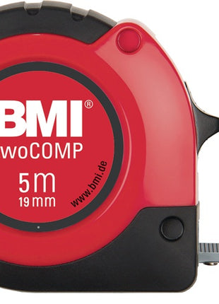 BMI Mètre à ruban de poche twoCOMP longueur 10 m largeur 30 mm mm/mm ( 8000447493 )