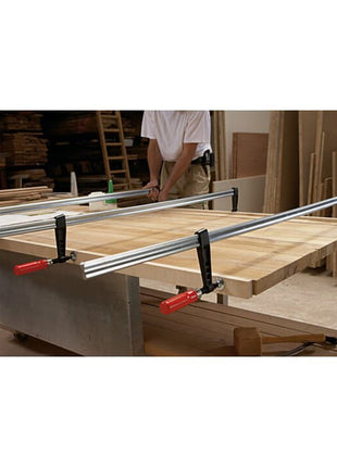 BESSEY Serre-joint en fonte malléable TGK envergure 1 500 mm col de cygne 120 mm ( 4000831426 )