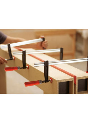 BESSEY Serre-joint en fonte malléable TPN envergure 120 mm col de cygne 60 mm ( 4000831600 )