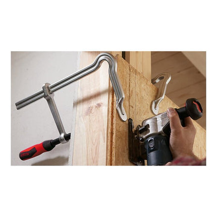 BESSEY all-steel screw clamp OMEGA Clamping width 160 mm Projection 80 mm ( 4000831470 )