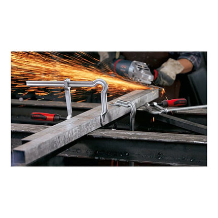 BESSEY all-steel screw clamp OMEGA Clamping width 250 mm Projection 120 mm ( 4000831472 )