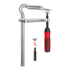 BESSEY all-steel screw clamp OMEGA Clamping width 300 mm Projection 140 mm ( 4000831474 )