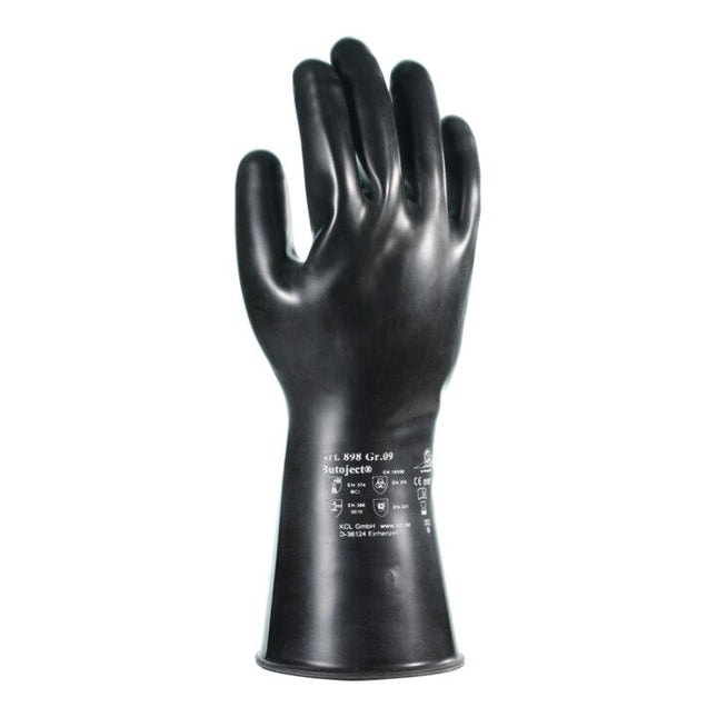 HONEYWELL guantes químicos Butoject 898 talla 8 negro ( 4000371643 )