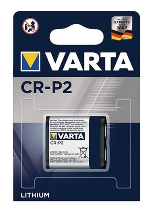 Batería VARTA ULTRA Litio 6 V CRP2 1450 mAh (4000901766)