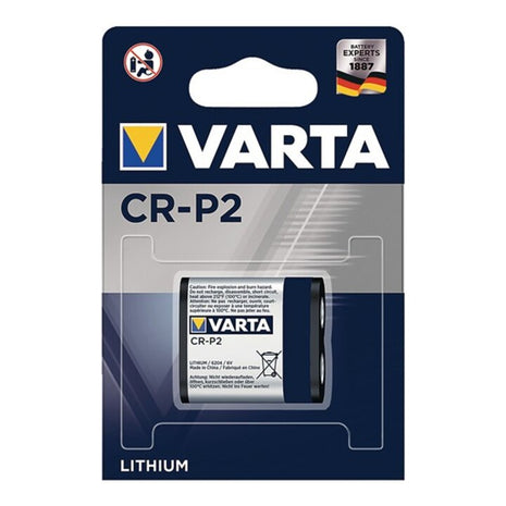 Batería VARTA ULTRA Litio 6 V CRP2 1450 mAh (4000901766)