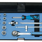 GEDORE socket spanner set 20 EMU-3 16-piece 1/4 ″ ( 4000820540 )