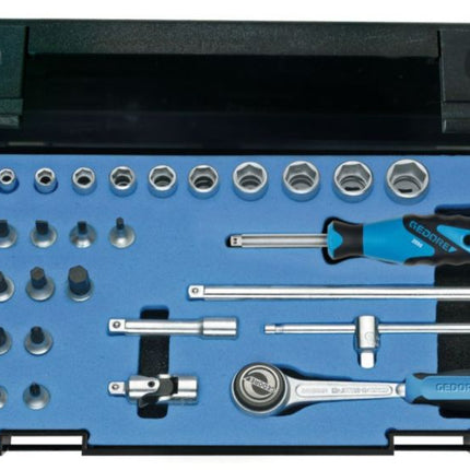 GEDORE socket spanner set 20 IMU-3 32-piece 1/4 ″ ( 4000820542 )