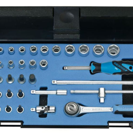 GEDORE Jeu de clés à douille 20 ITU-3 36 pièces 1/4 po. ( 4000820543 )