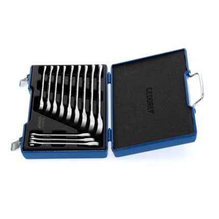 Set di chiavi a cricchetto GEDORE 7 R-012 12 pezzi, larghezza 8-19 mm ( 4000821989 )