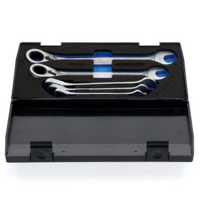 GEDORE Jeu de clés mixtes à cliquet 7 UR-005 5 pcs. ouverture de clés 8-19 mm ( 4000880491 )