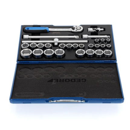 Set di chiavi a bussola GEDORE 19 VMU-10 28 pezzi 1/2 ″ ( 4000880520 )