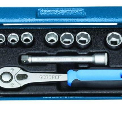 Set di chiavi a bussola GEDORE 30 JMU-10 16 pezzi 3/8 ″ ( 4000880556 )