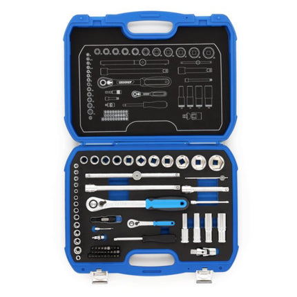 GEDORE socket spanner set 19 BMC 20 69-piece 1/4 + 1/2 ″ ( 4000820592 )