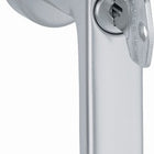 Poignée de fenêtre HOPPE Hambourg 0700LS/U26 100NM aluminium F1 aluminium argenté ( 3000203155 )