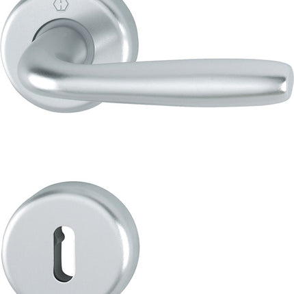 HOPPE Garniture à rosette Maribor 1766 / 17KV/17KVS aluminium F1 ( 3000203144 )