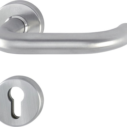 HOPPE Juego de media roseta Paris E138Z/42/42S acero inoxidable F69 ( 3000220054 )