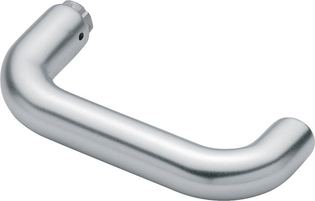 HOPPE lever handle hole part Paris 138 aluminium F2 / nickel silver coloured ( 3000209771 )