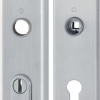 HOPPE par de placas largas E3332ZA/3310 mate F69 ( 3000209805 )