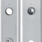 HOPPE long plate pair E3332ZA/3310 matt F69 ( 3000209804 )