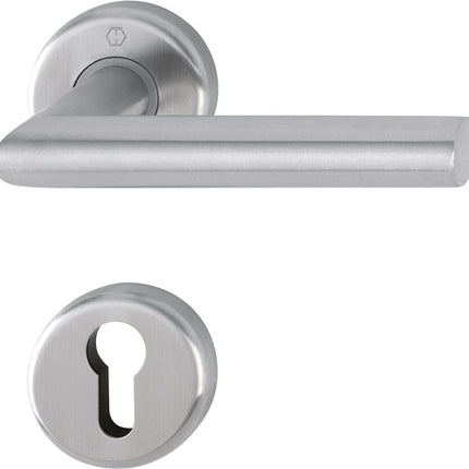 HOPPE Zestaw rozet Utrecht E1444Z/17KV/17KVS Stal nierdzewna F69 ( 3000220004 )